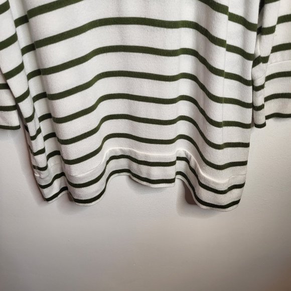 Women's MIX by 41 Hawthorne Striped Sweater, Sz. 1X, Tunic Length, - Picture 2 of 10